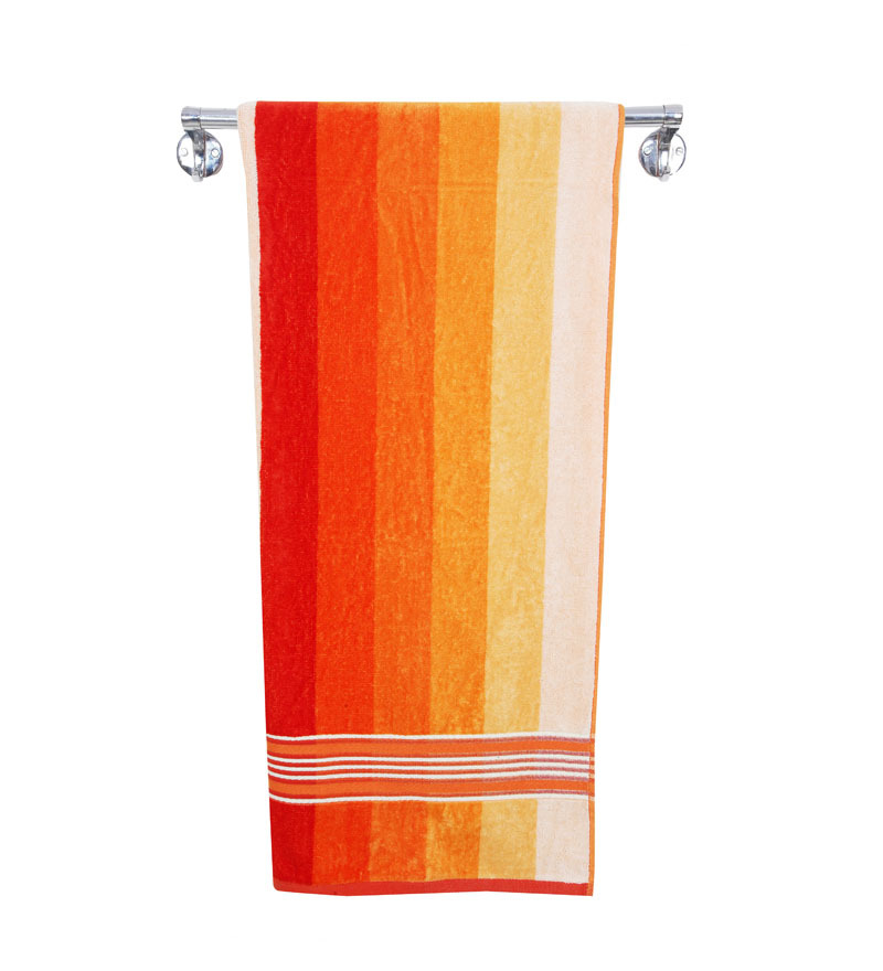 Aqua Pearl Handy Orange Cotton Bath Towel Orange by Aqua Pearl Online