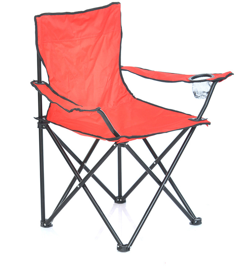 Buy Beach Folding Chair in Red Colour by home Online Folding Chairs