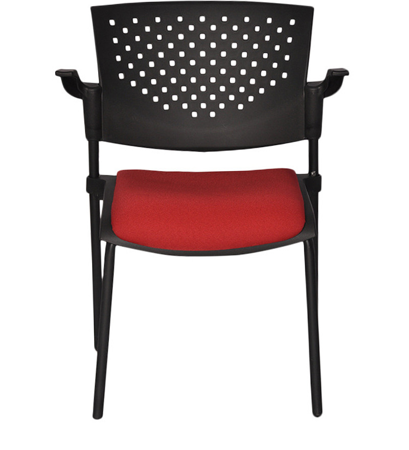 Butterfly Chair with Cushion in Red Color by Nilkamal by Nilkamal