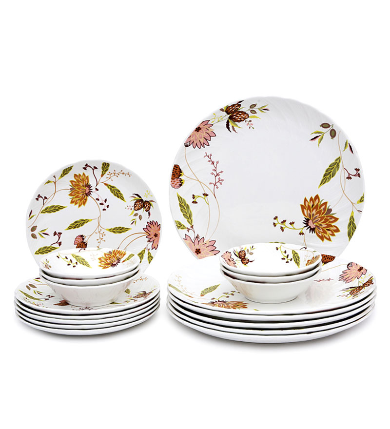 Clay Craft Bone China Dinner Set 18 Pcs by Clay Craft Online
