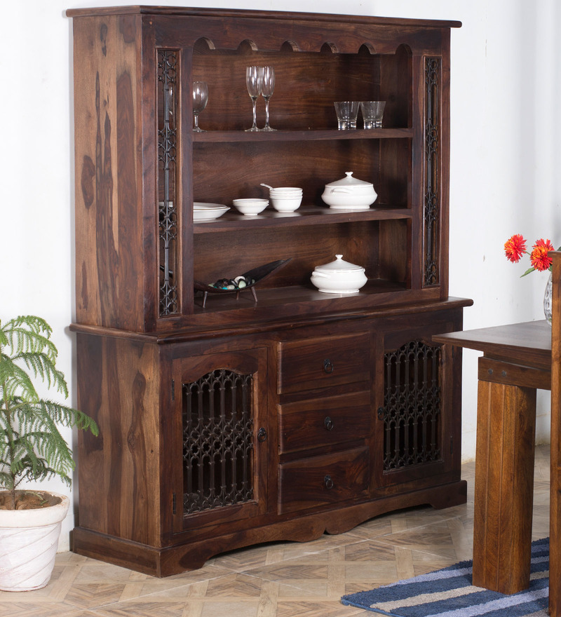 Buy Hardinge Hutch in Provincial Teak Finish by Amberville