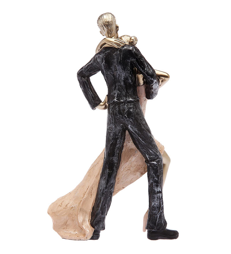 Buy Homestop Polyresin Charming Dancing Couple Statue Online