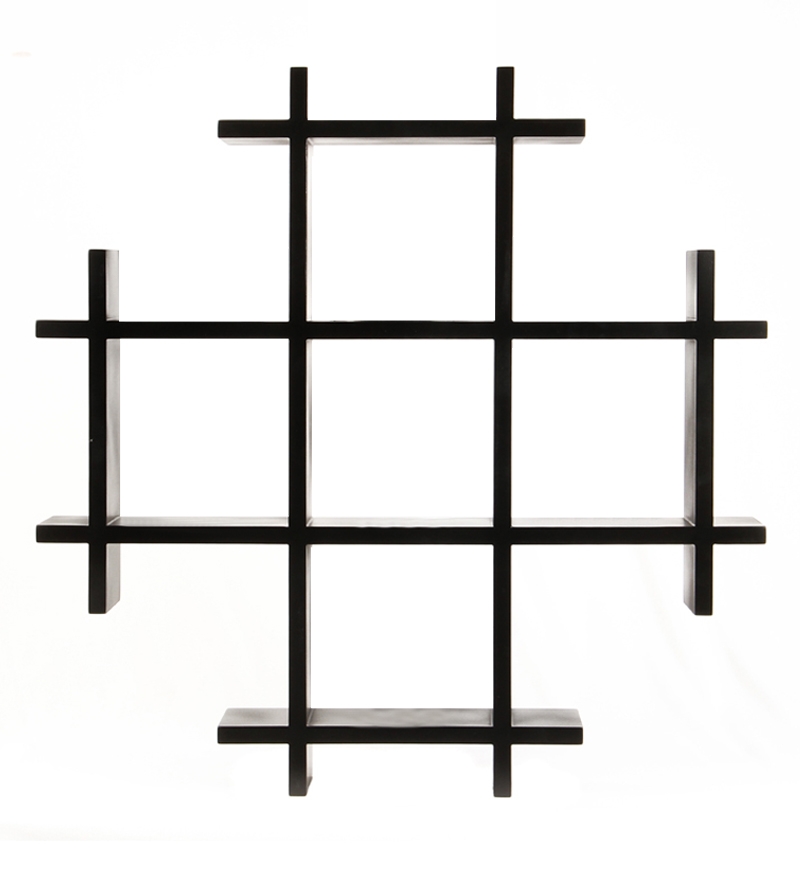 Buy Safal Quartz Black Wall Rack Engineered Wood Key Holder Online