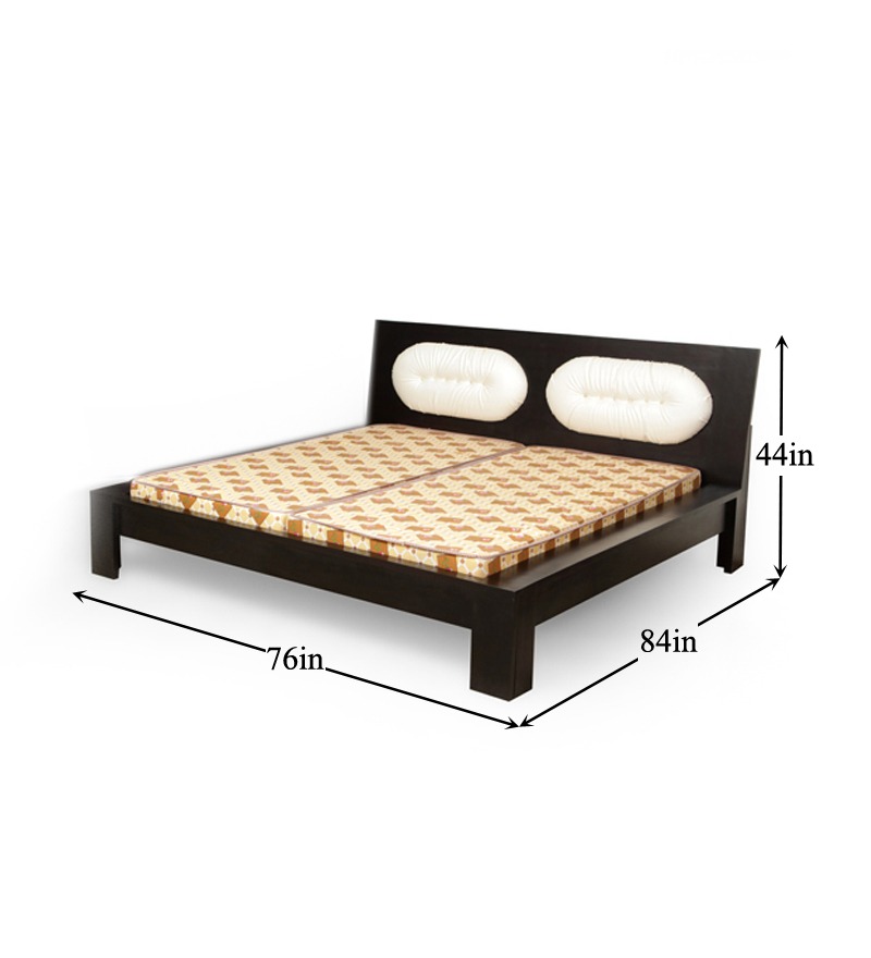 Saffron Classy Bedroom Combo Set (King Size Bed+Dressing Table with