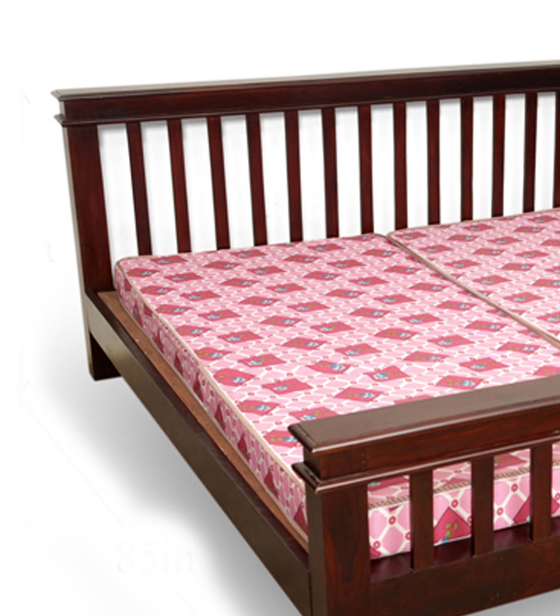 Saffron Simply Slatted Bedroom Combo Set (King Size Bed+2 Bedside