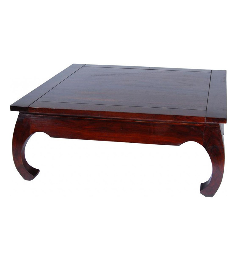 Coffee Table with Curved Legs by Wood Dekor by Wood Dekor Online