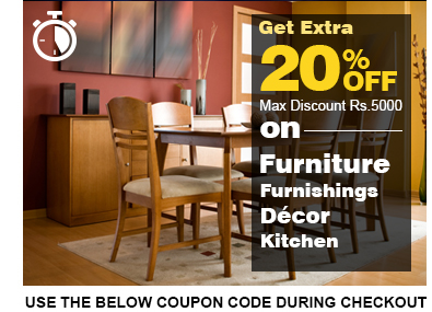Get Extra 20% off max discount Rs.5000