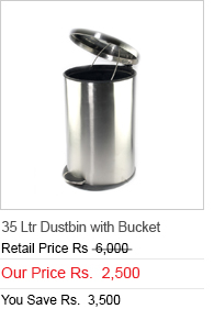 35 Ltr Dustbin with Bucket