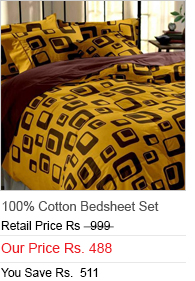 100% Cotton Bedsheet Set