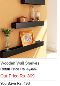 Wooden Wall Shelves