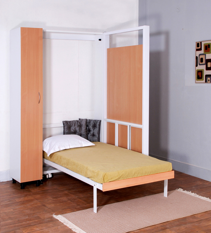 Buy Spaceone Space Saving Single Bed cum Four Seater Dining Table cum