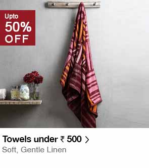 Towels under ₹ 500